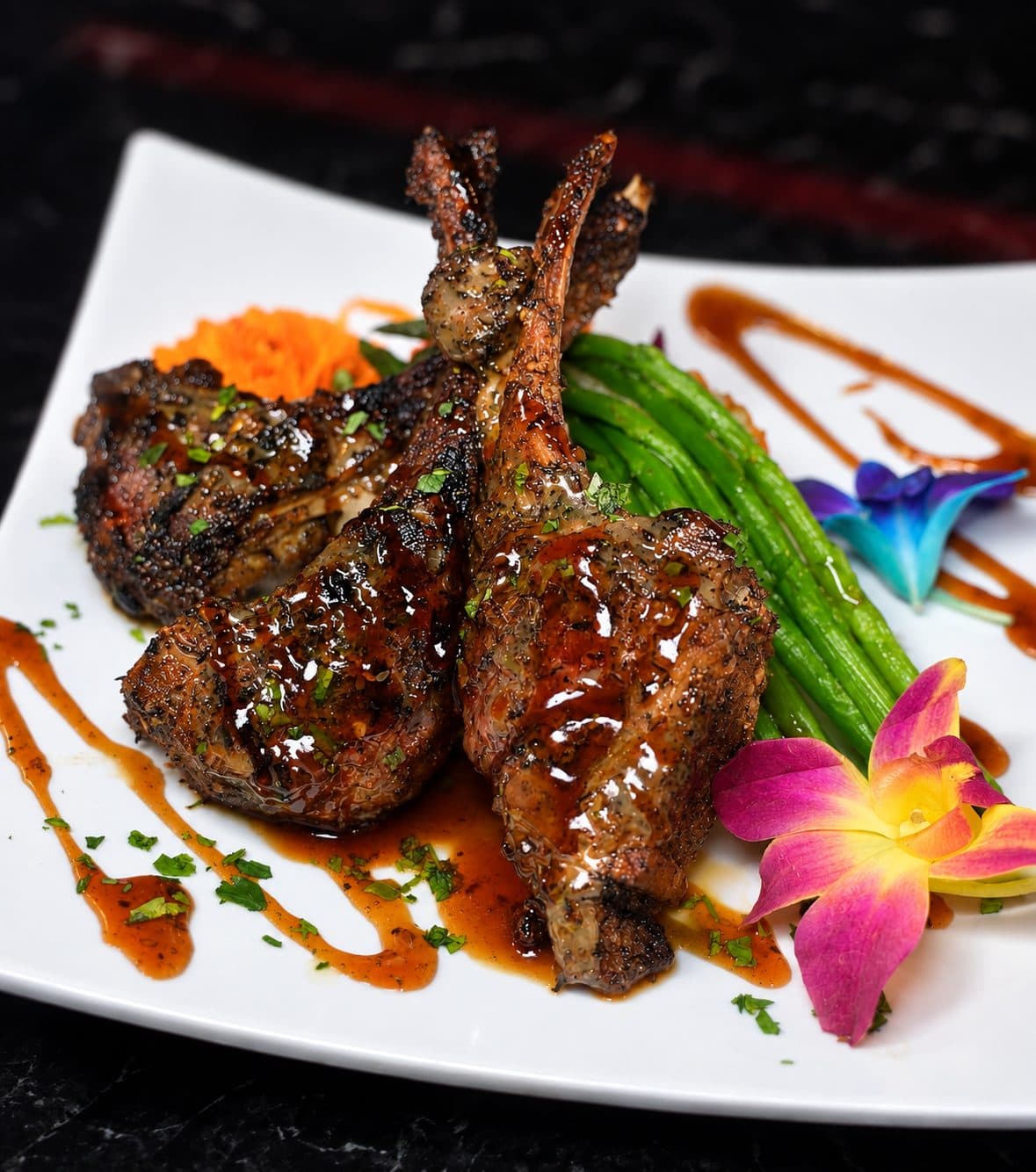 Lamb Chop Dinner