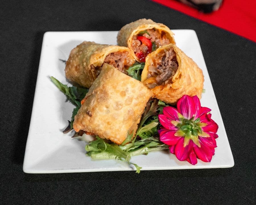 Philly Cheesesteak Rolls at Pizookah Lounge in Kennesaw, GA